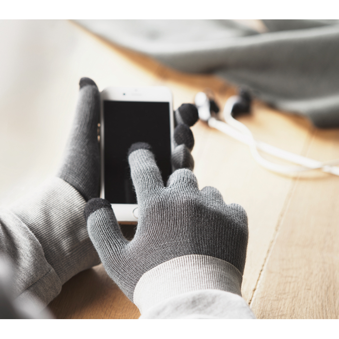 Branded Personalised Gloves Tactile gloves for smartphones