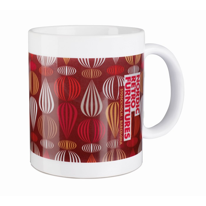 Printed Personalised mugs Sublimation ceramic mug 300 ml