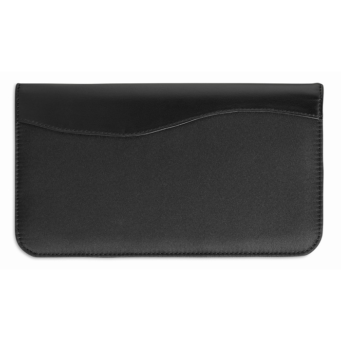 Branded Micro fibre travel wallet      