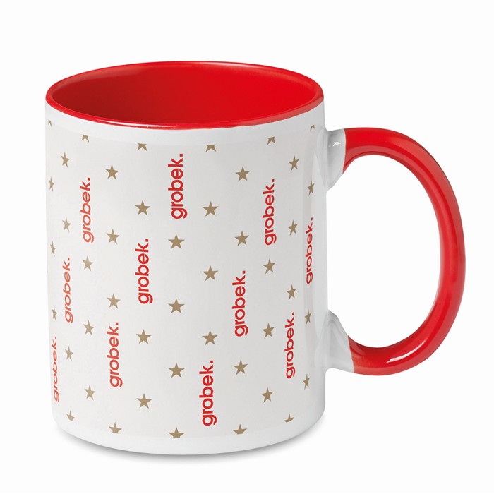 Branded Corporate mugs Coloured sublimation mug