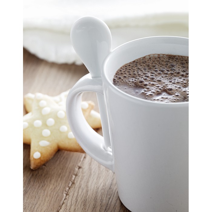 ImPrinted Sublimation mug with spoon