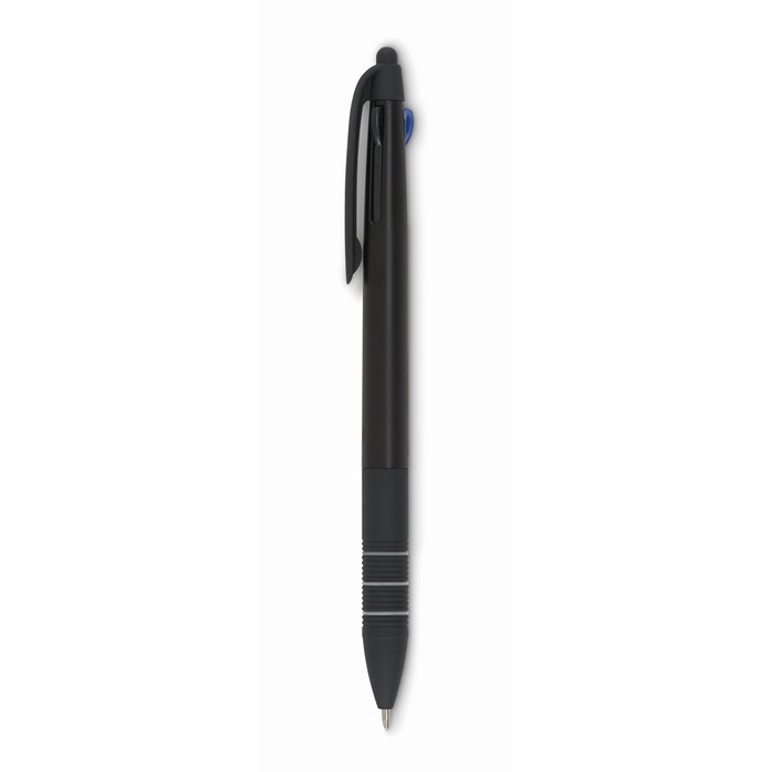Branded 3 colour ink pen with stylus