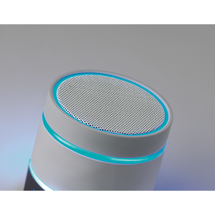Branded Bluetooth speaker w/ led light