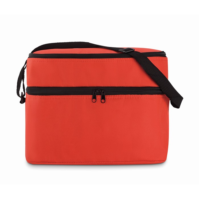 Branded Cooler bag with 2 compartments
