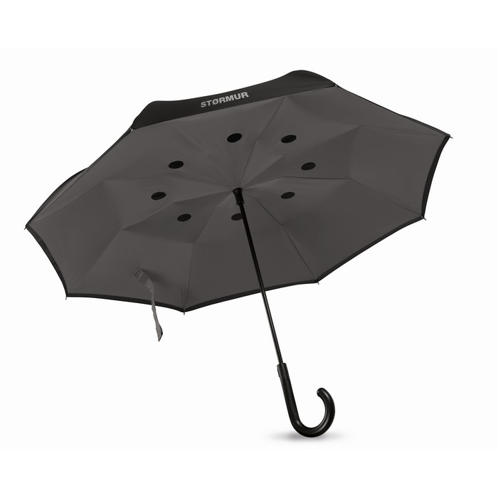 Engraved 23 inch Reversible umbrella