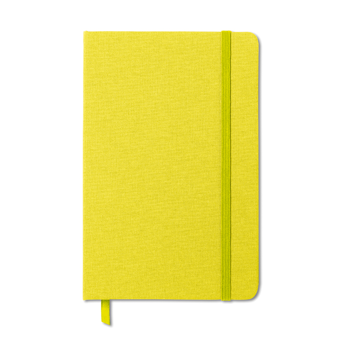 Business Two tone fabric cover notebook