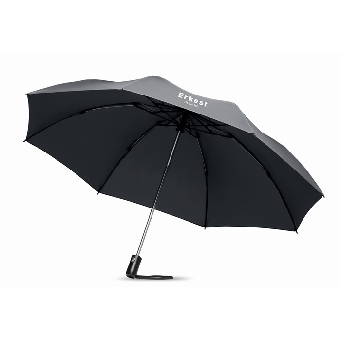 Custom Personalised umbrellas Foldable reversible umbrella