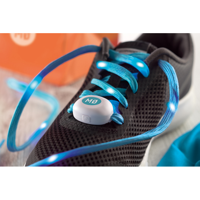 Corporate Nylon shoelaces with light
