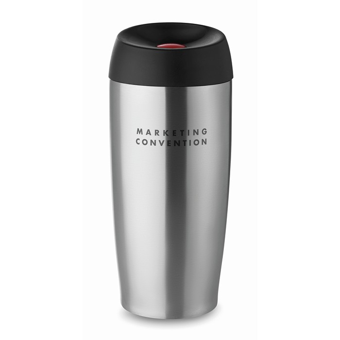 Printed Double wall travel cup 350 ml