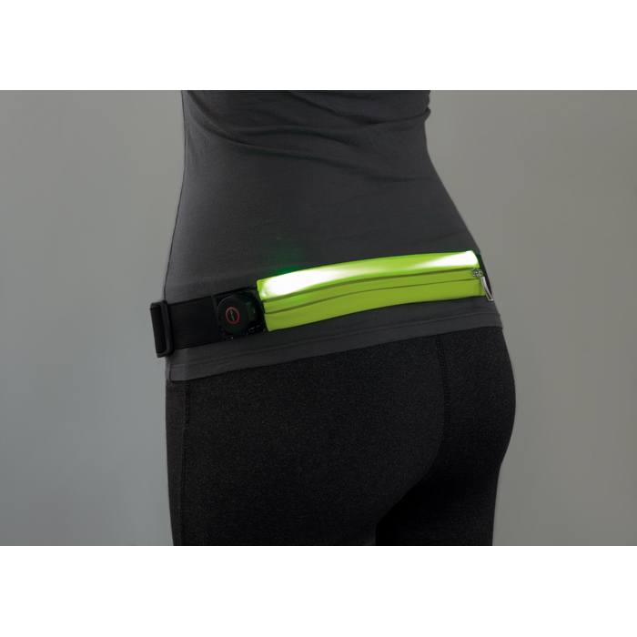 Branded Running waist belt with light