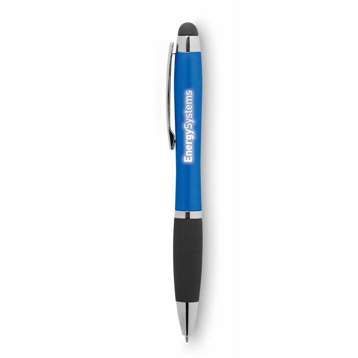 Corporate Twist ball pen with light      