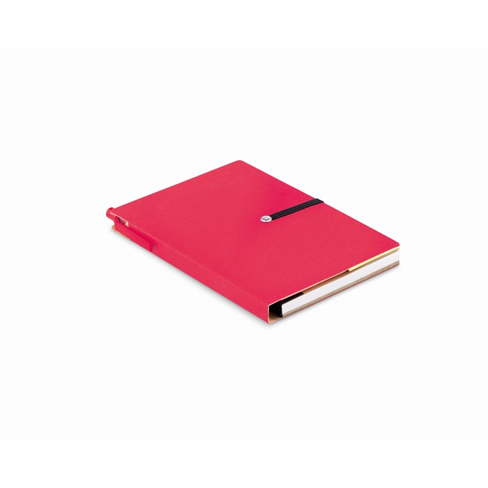 Printed Notebook w/pen & memo pad