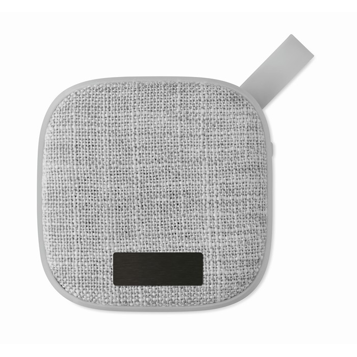 Branded Personalised speakers Square BT Speaker in fabric