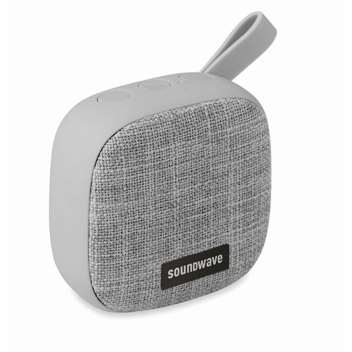 Branded Personalised speakers Square BT Speaker in fabric