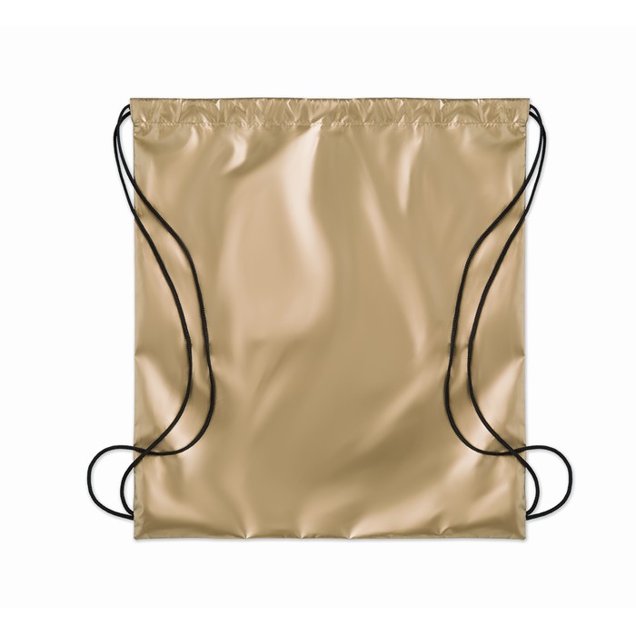 Business Drawstring bag shiny coating
