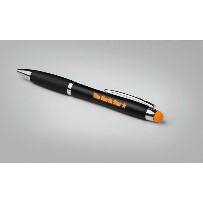 Printed Corporate ballpens,Novelty pens Twist ball pen with light      