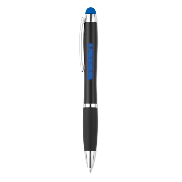 Custom Personalised ballpens Twist ball pen with light      