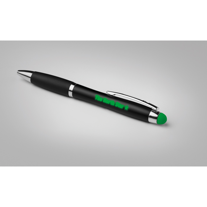 Printed Personalised ballpens,Novelty pens Twist ball pen with light      