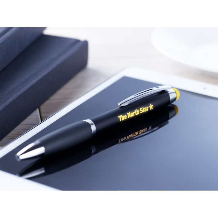 Branded Corporate ballpens Twist ball pen with light