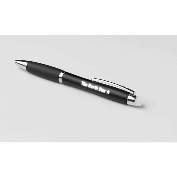 ImPrinted Twist ball pen with light      