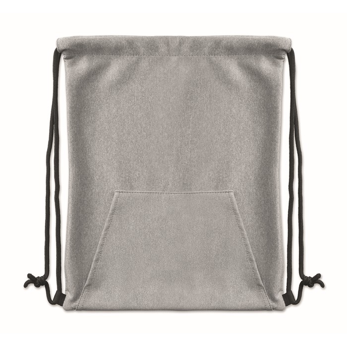 ImPrinted Drawstring bag with pocket     