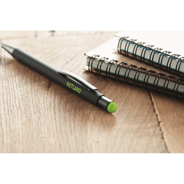 Printed Promotional stylus Aluminium stylus pen