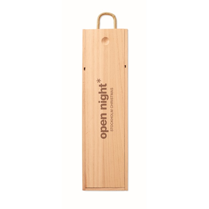 Branded Wooden wine box