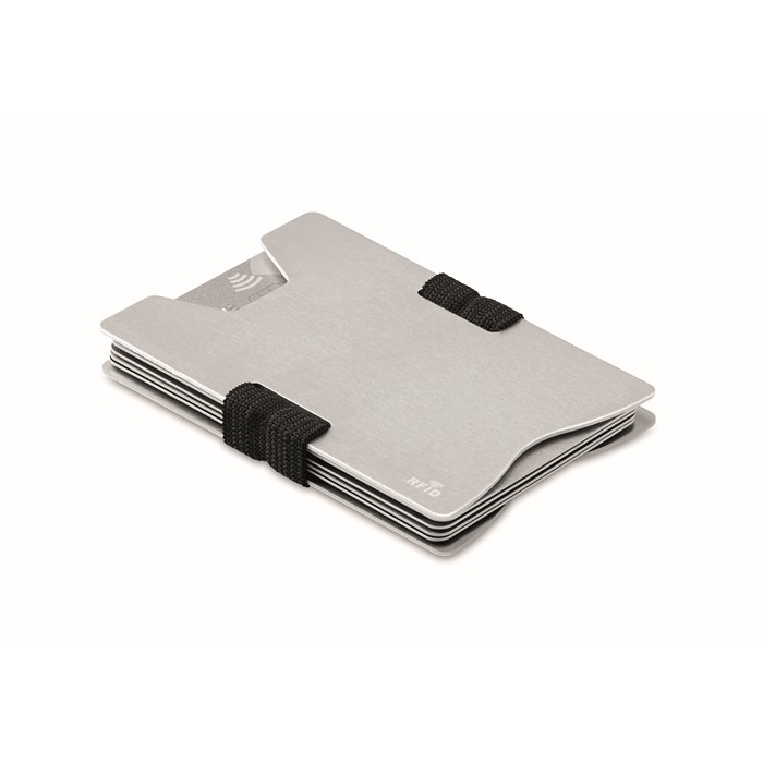 Branded Promotional rfid products Aluminium RFID card holder     
