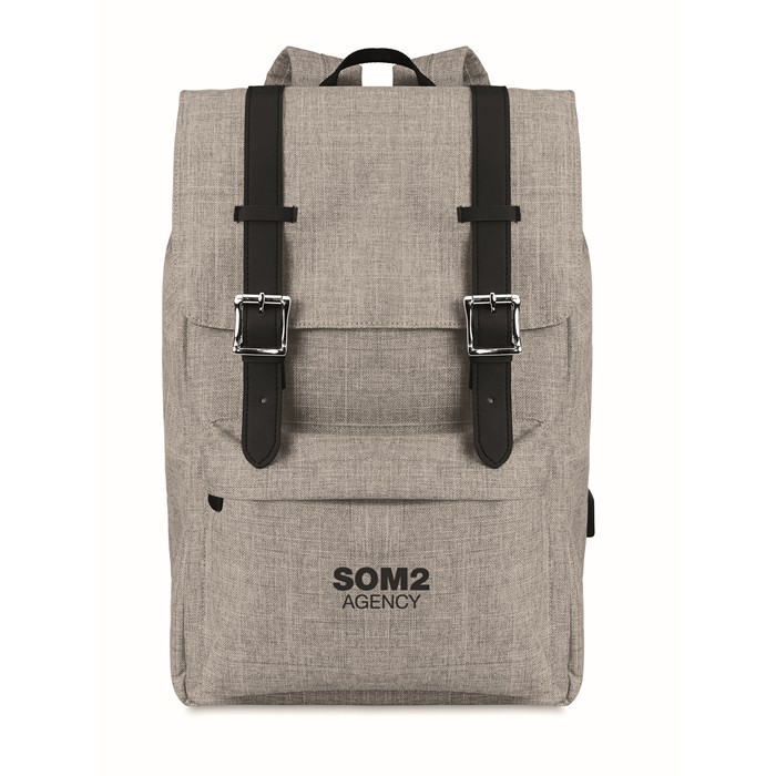 Branded Promotional backpacks Backpack in 600D polyester