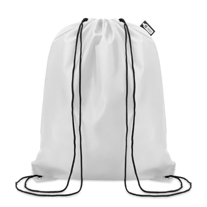 Embellished 190T RPET drawstring bag