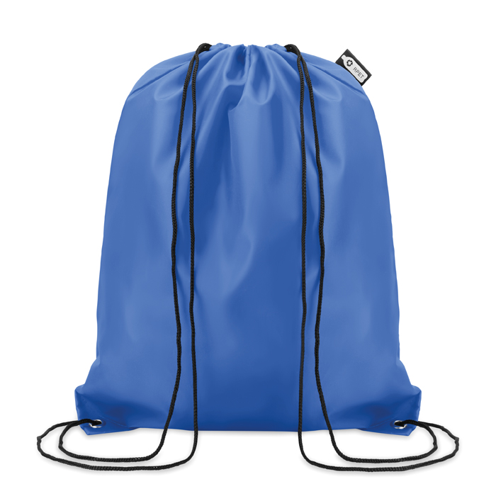 Branded Corporate RPET 190T RPET drawstring bag