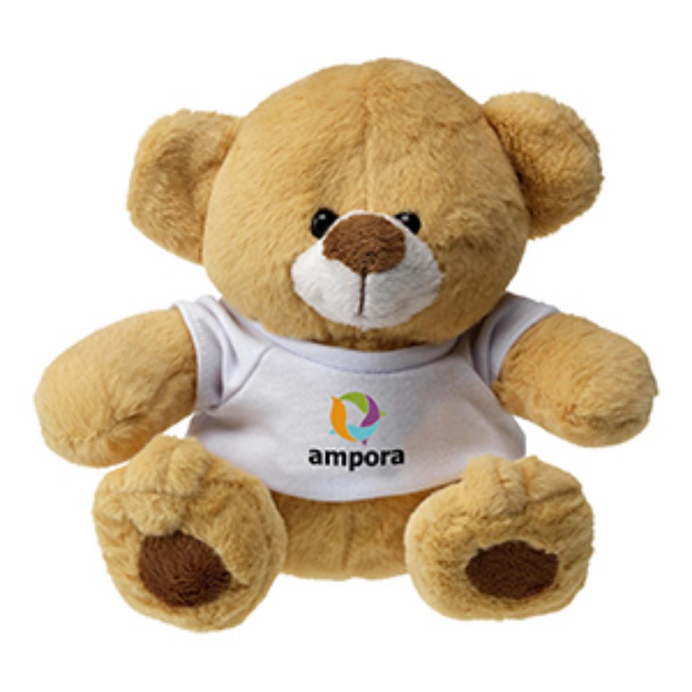 Promotional Plush Teddy Bear With T-Shirt 6.5