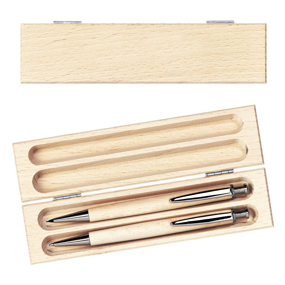 Promotional Wooden Writing Set