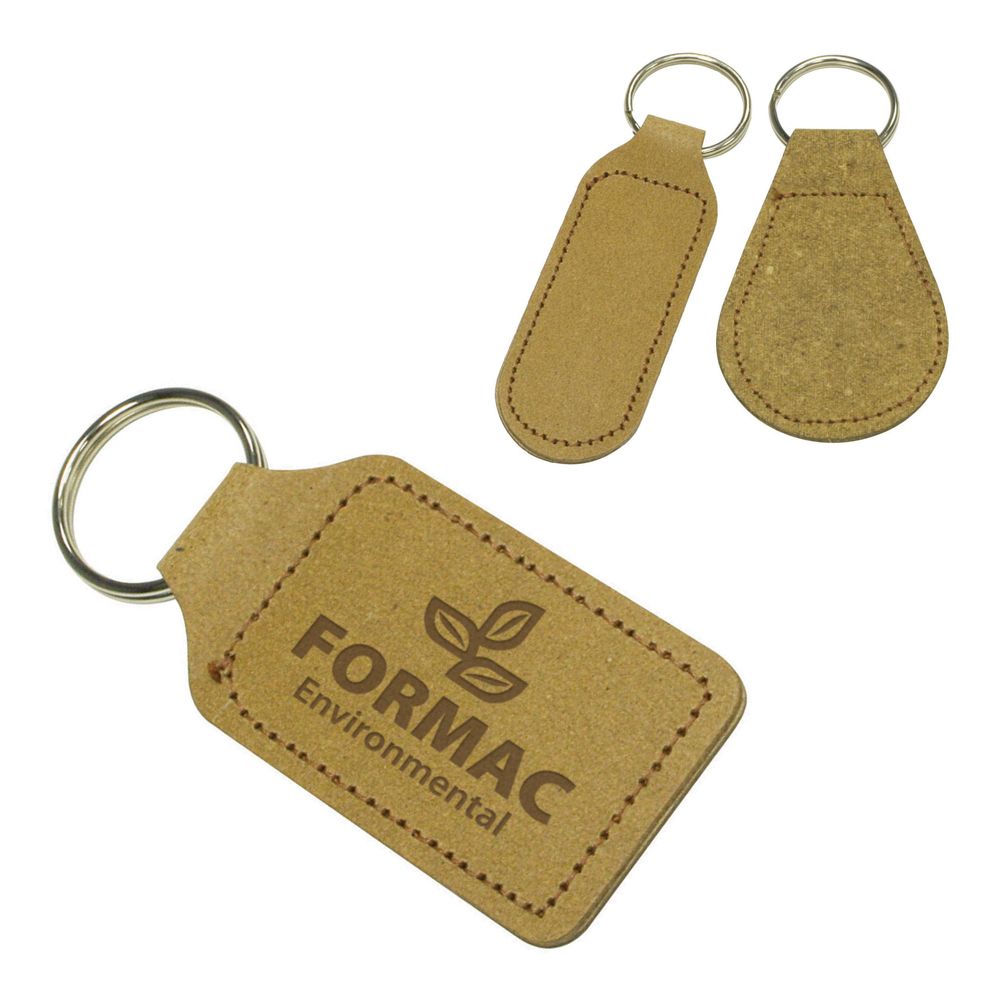Promotional Eco Natural Leather Key Ring