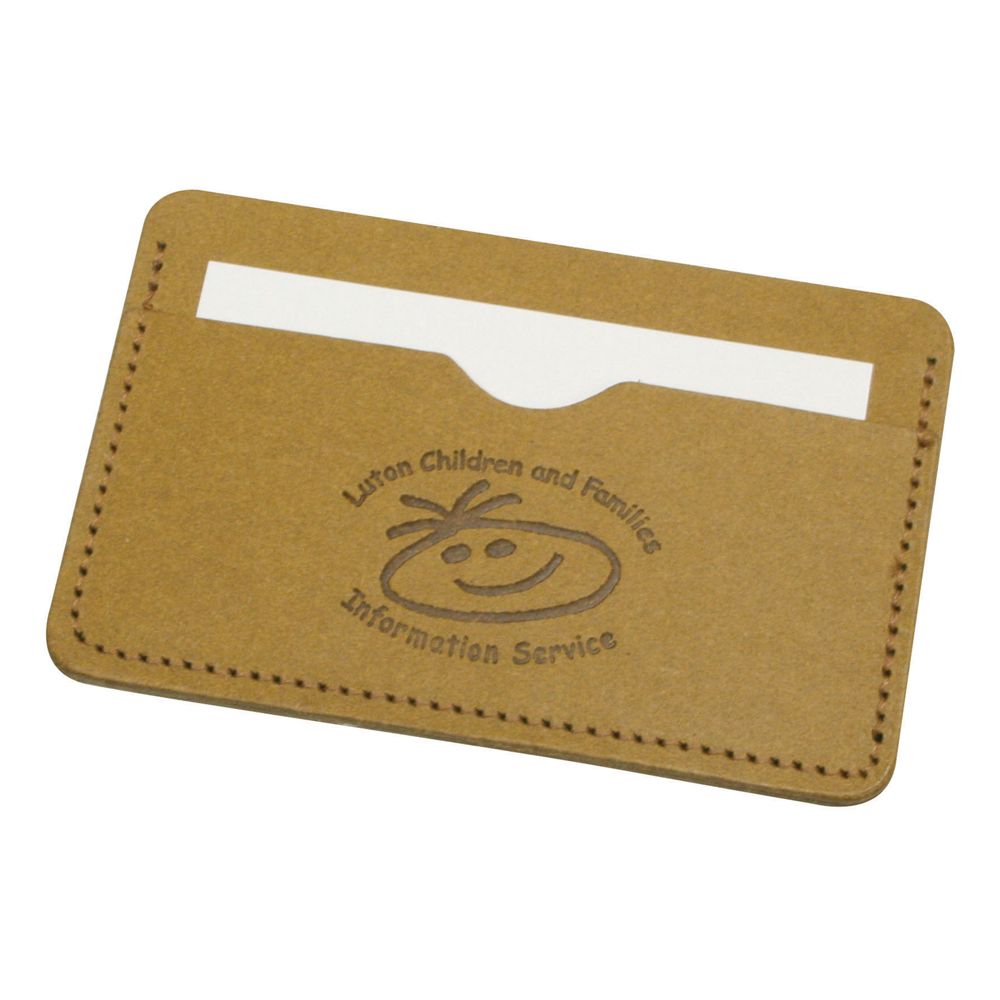 Promotional Eco Natural Business Card Wallet
